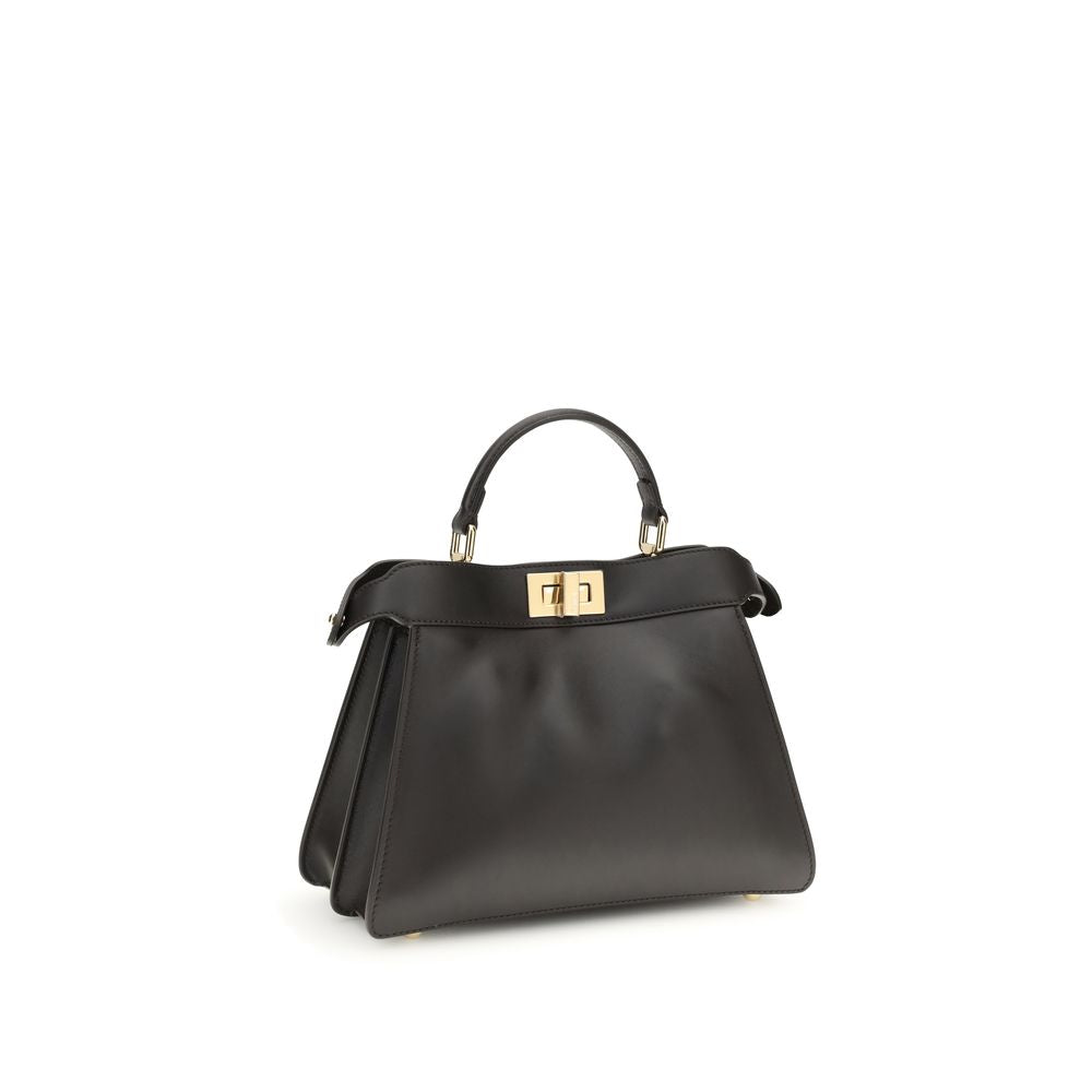 Fendi Brown Calf Leather Bos Taurus Shoulder Bag by Fendi