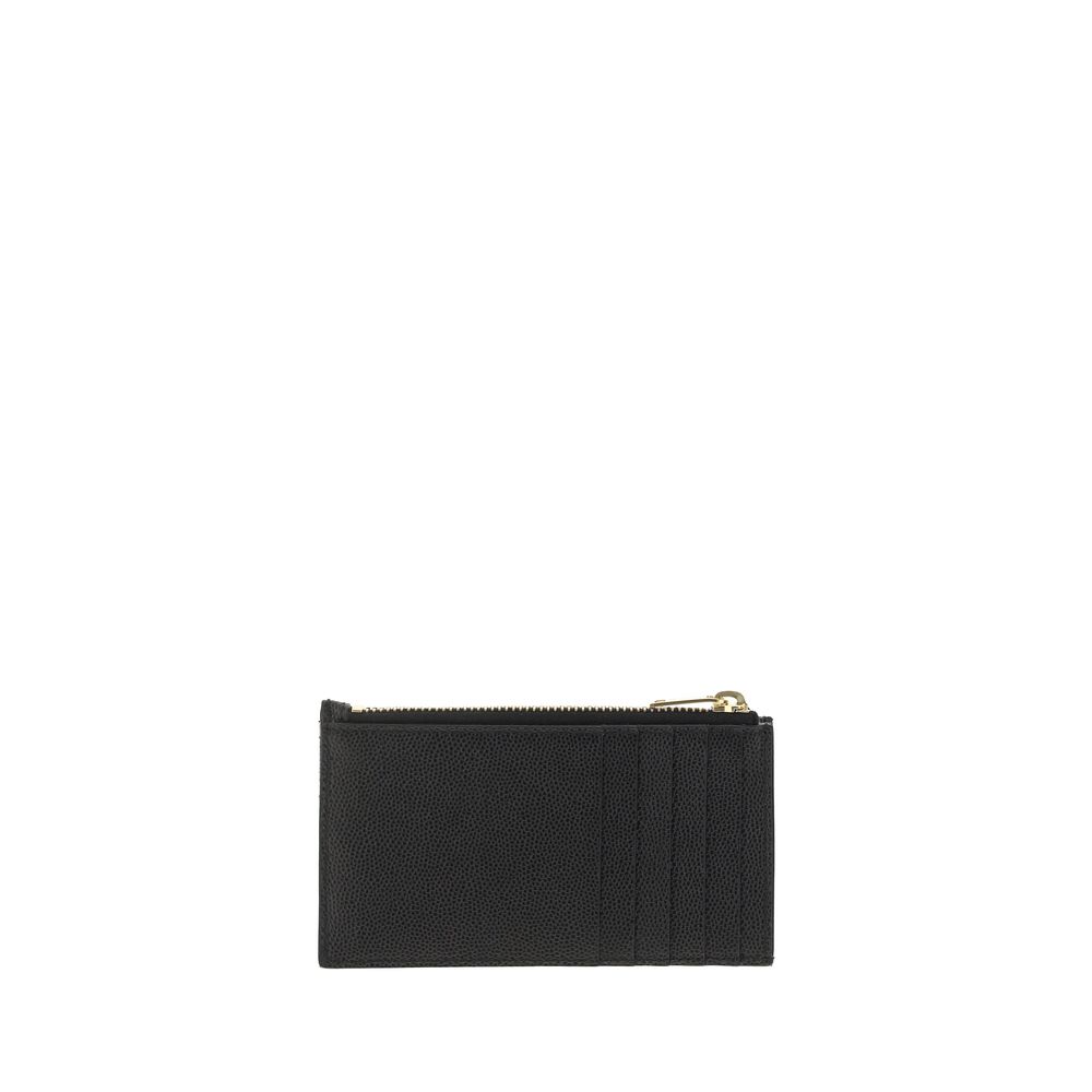 Saint Laurent Black Calf Leather Bos Taurus Wallet by Saint Laurent