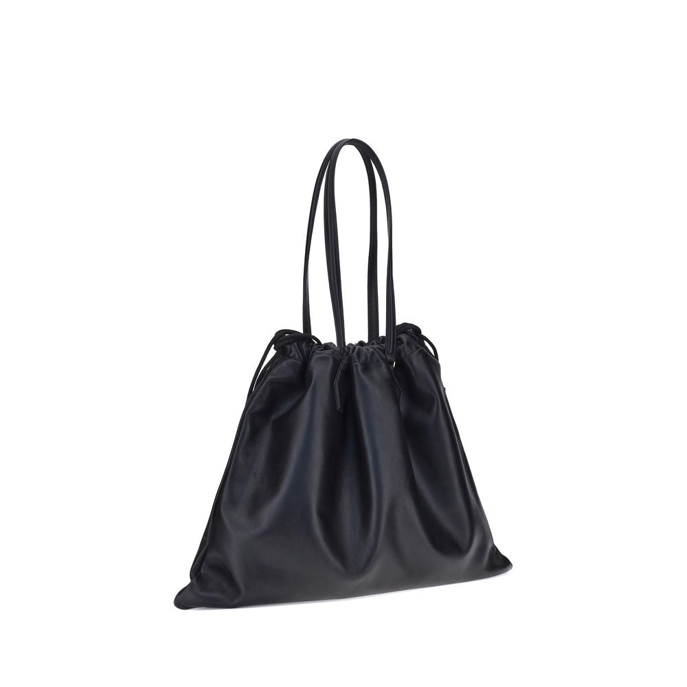 Bolso de hombro Jimmy Choo Bos Taurus de piel de becerro negra