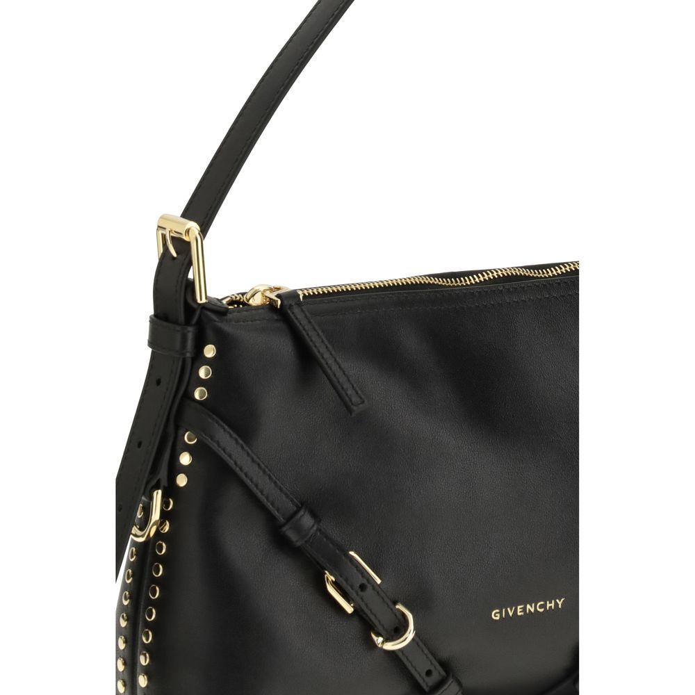 Bolso de hombro Givenchy Bos Taurus de piel de becerro negra