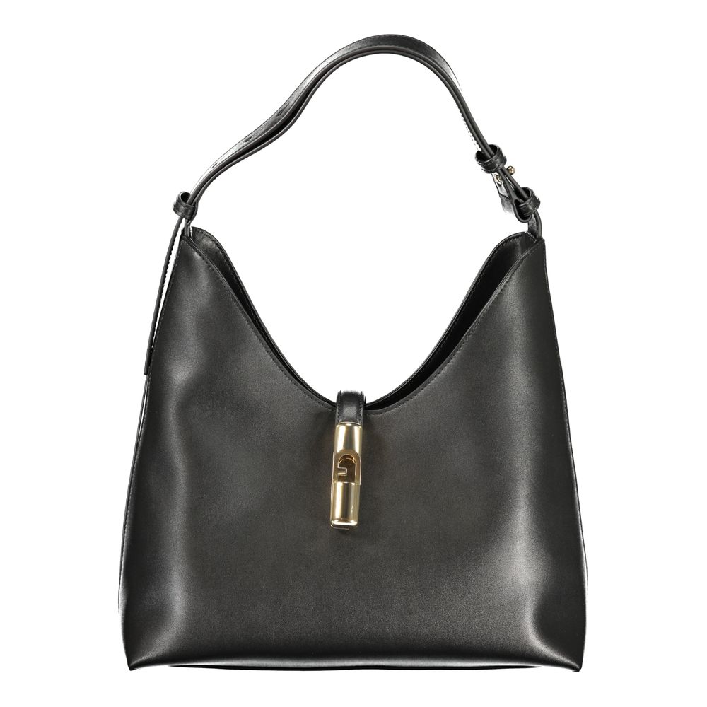 Furla Black Leather Handbag