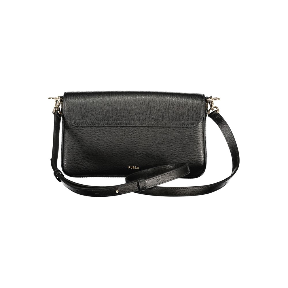 Furla Black Leather Handbag