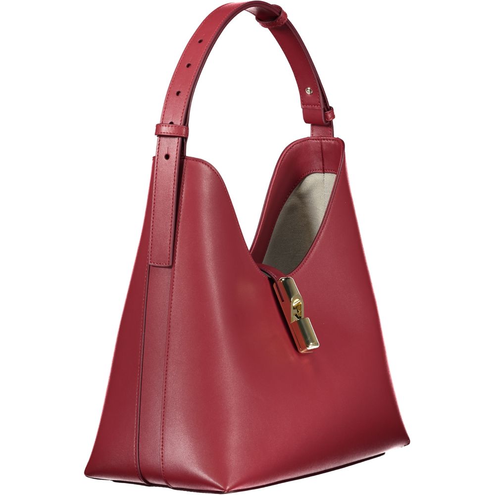 Furla Red Leather Handbag