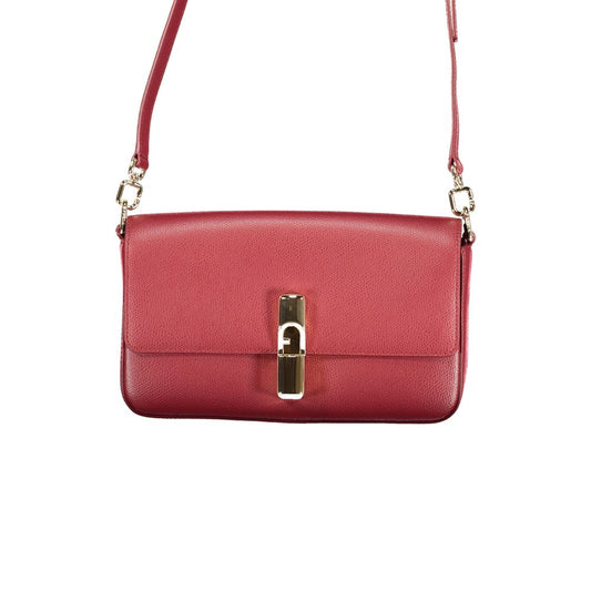 Furla Red Leather Handbag
