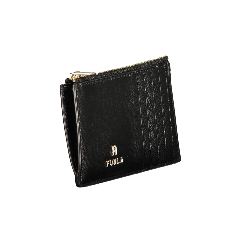 Furla Black Leather Wallet