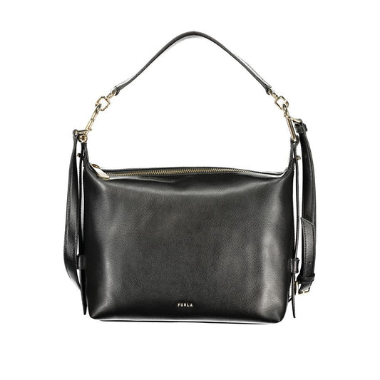 Furla Black Leather Handbag