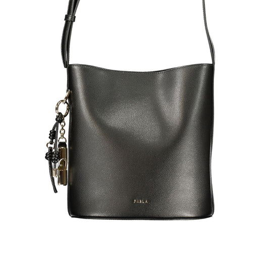 Furla Black Leather Handbag