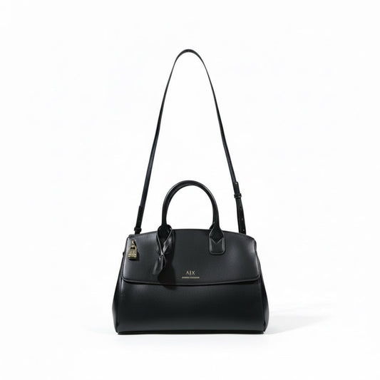 Armani Exchange Black Polyester Handbag - XT & Co