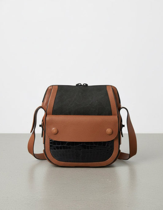 Balenciaga Crocodile Leather Messenger Bag Limited - XT & Co
