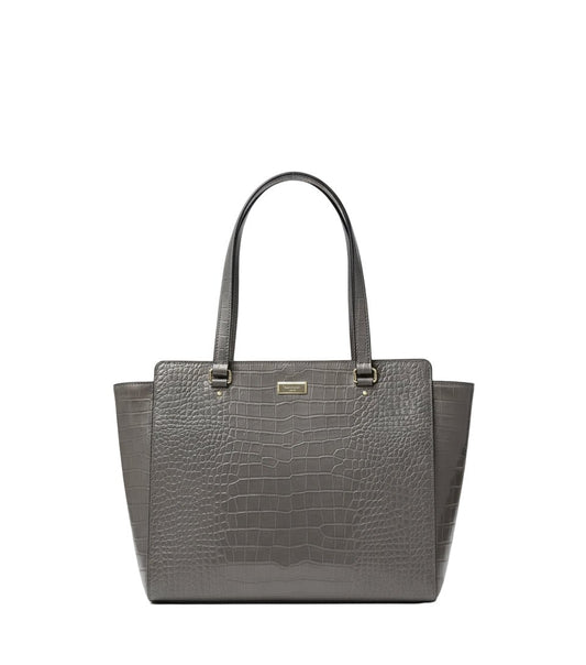 Kate Spade Elissa Bristol Drive Croc - Embossed Tote - XT & Co